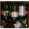 Image 1 : FLAT LOT OF 2 LITRE SOFT DRINKS