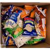 Image 1 : BOX LOT OF VARIOUS POTATO CHIPS