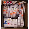 Image 1 : BOX LOT OF SUNSCREEN PRODUCTS