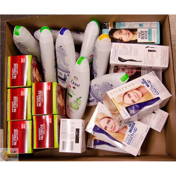 HAIR DYE AND MOISTURIZER PRODUCT LOT