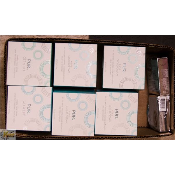 FLAT LOT OF PUR PRODUCTS 6 BOXES TOTAL