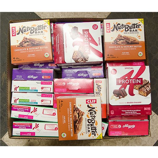 FLAT OF PROTEIN GRANOLA BARS