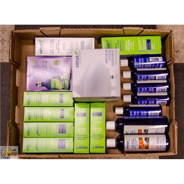 LOTUS AROMA THERAPY PRODUCTS WITH DIFFUSER