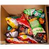 Image 1 : BOX LOT OF VARIOUS POTATO CHIPS