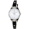 Image 2 : NEW FOSSIL 26MM WHITE DIAL BLACK LEATHER STRAP