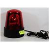 Image 1 : ELECTRIC RED ROTATING BEACON LIGHT
