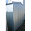 Image 5 : 5' X 8' X 6' METAL SHED ON SKID, SINGLE DOOR