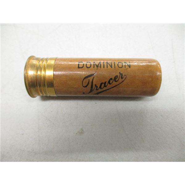 12 GA, DOMINION TRACER COLLECTIBLE SHOT SHELL - Switzer's Auction ...