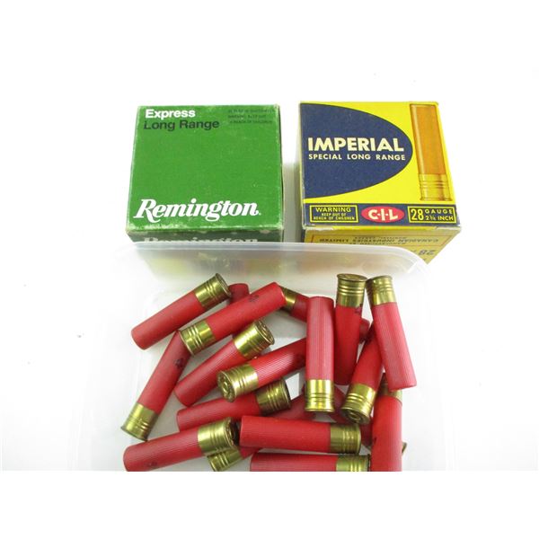 ASSORTED 28 GA SHOT SHELLS