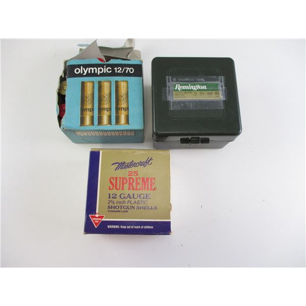 ASSORTED SHOT SHELL LOT