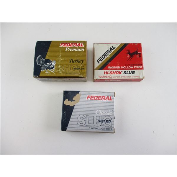 10 GA, FEDERAL SHOTSHELLS