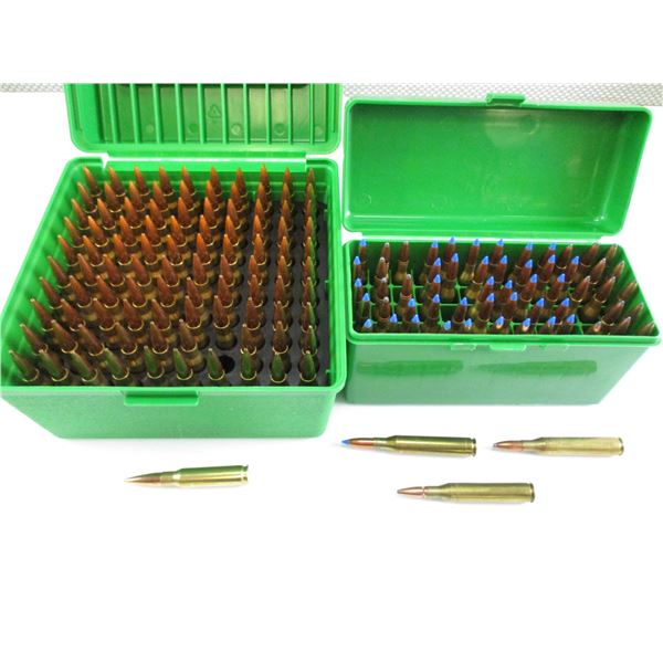ASSORTED RELOADED AMMO LOT