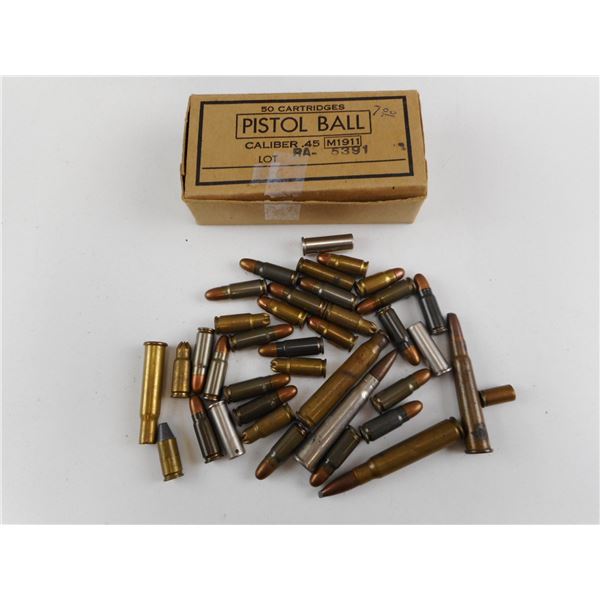 ASSORTED MILITARY AMMO LOT