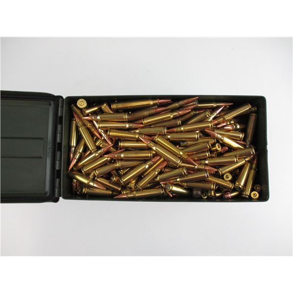 ASSORTED BULLET AND BRASS CASE LOT