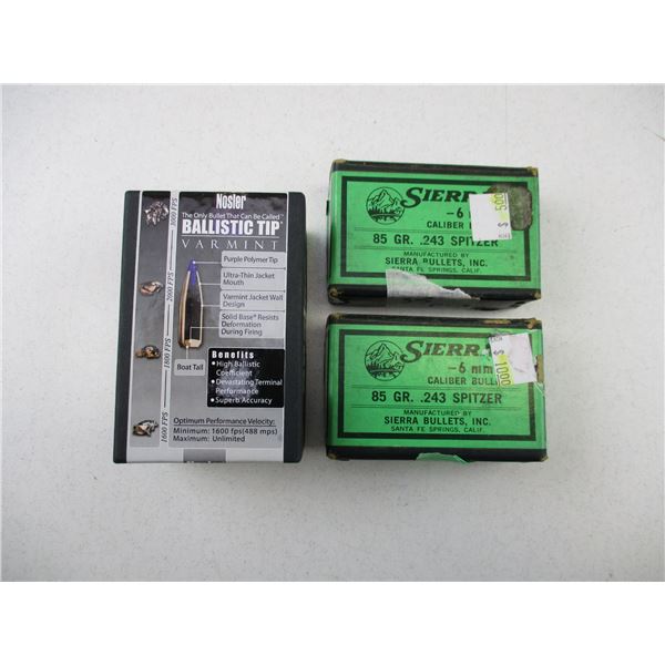 ASSORTED 6 MM BULLET LOT