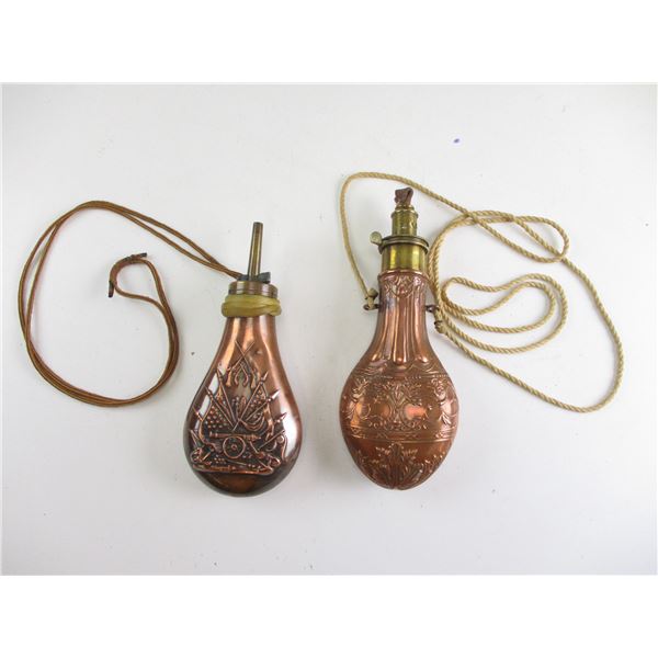 ASSORTED POWDER FLASK