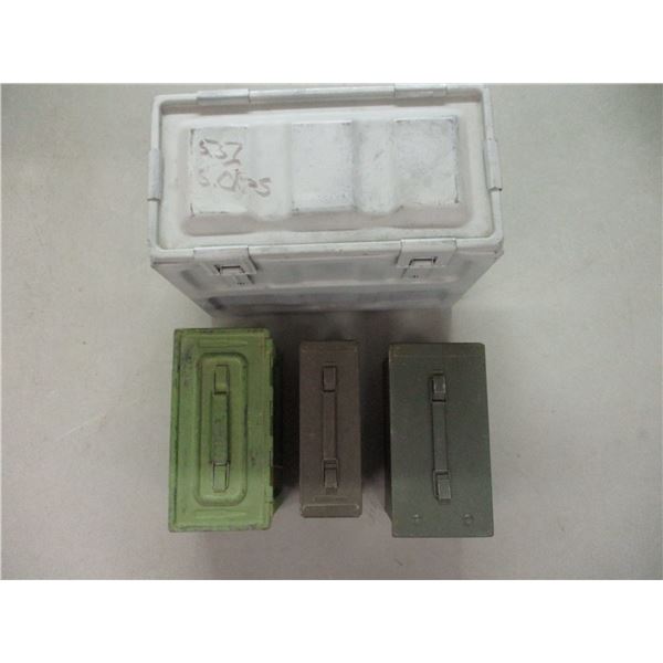 METAL AMMO TINS