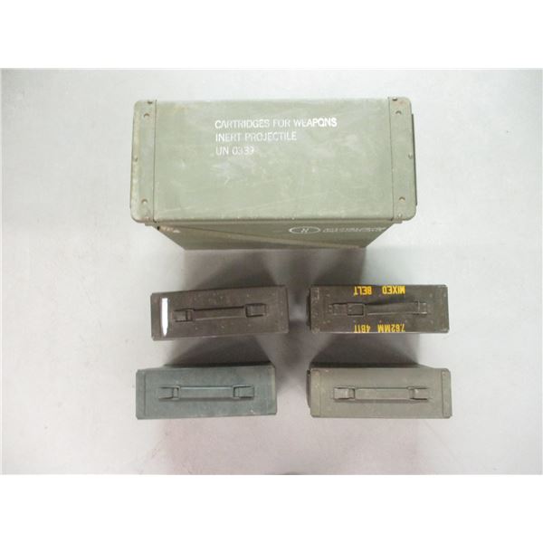 METAL AMMO TINS