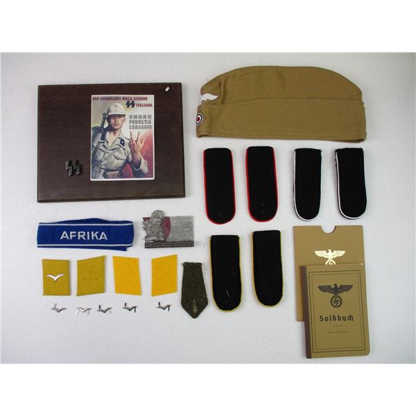 GERMAN AND EUROPEAN MILITARIA LOT