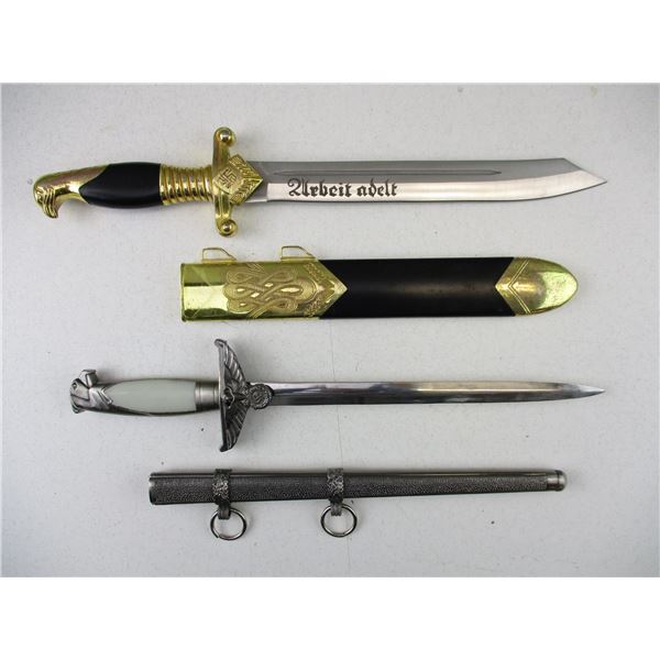 REPRODUCTION GERMAN DAGGERS LOT