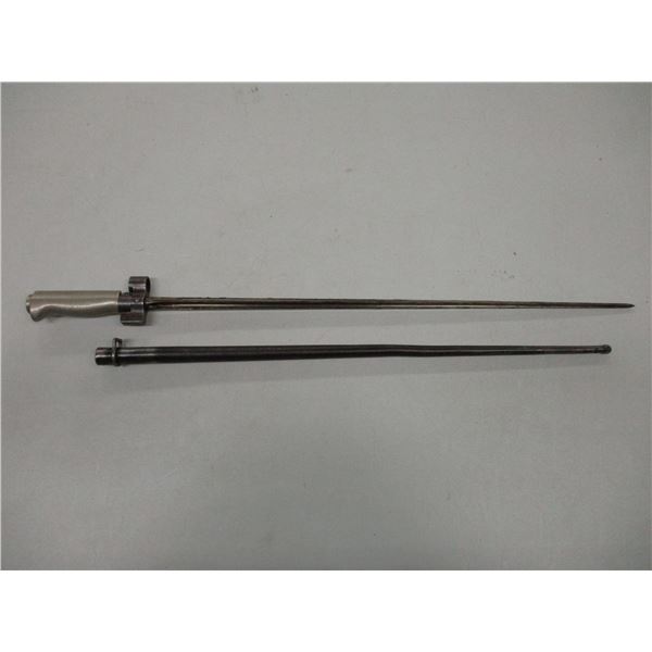 FRENCH M1886 LEBEL BAYONET + SCABBARD