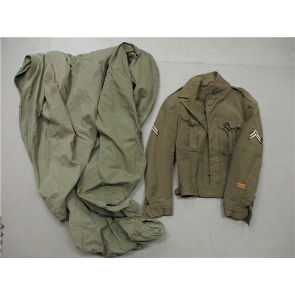 WWII US M1944 JACKET AND BAG