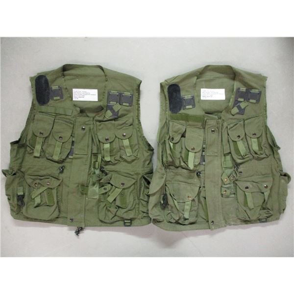 CANADIAN MILITARY TACTICAL VESTS LOT