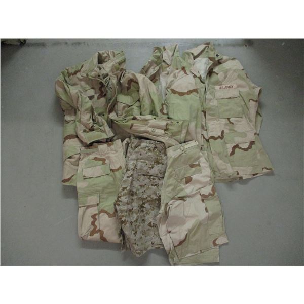 U.S. DESERT CAMO LOT