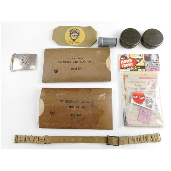 WWII CDN MILITARIA LOT