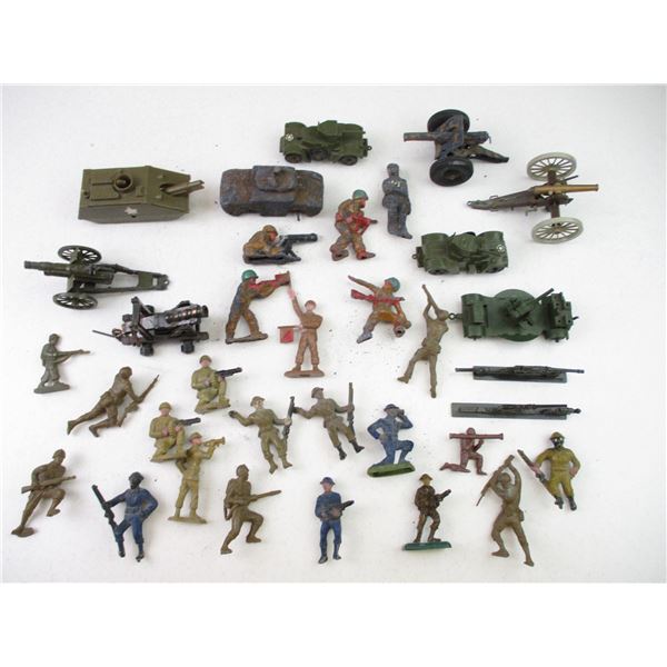 MILITARY TYPE TOYS LOT