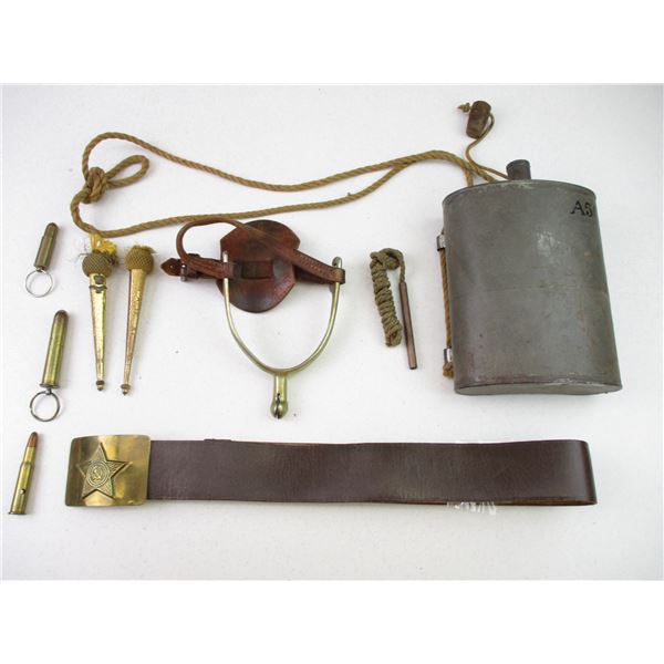 ASSORTED MILITARIA LOT ETC.