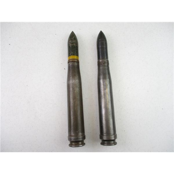 WWII GERMAN INERT 20MM ROUNDS