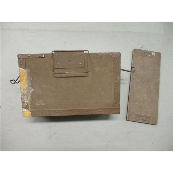 WWII WOOD AMMO BOX