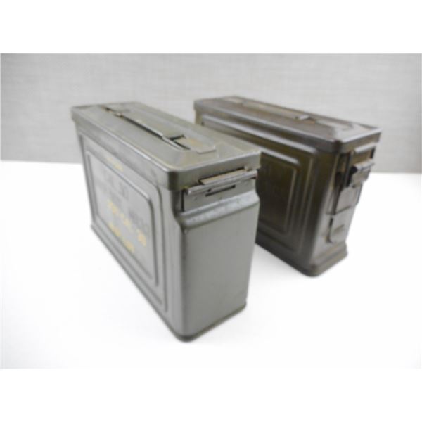WWII U.S. TYPE .30 CAL AMMO BOXES
