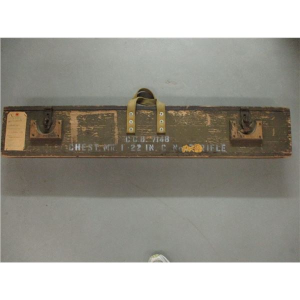 CANADIAN C NO7 RIFLE TRANSIT BOX