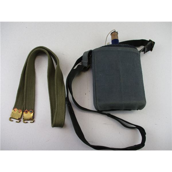 BRITISH P37 CANTEEN + SLING LOT