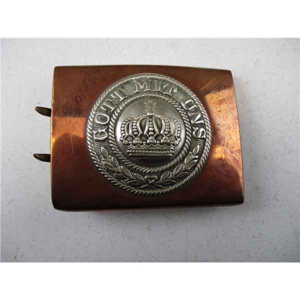 WWI GERMAN BELT BUCKLE