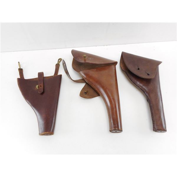MILITARY LEATHER REVOLVER HOLSTERS