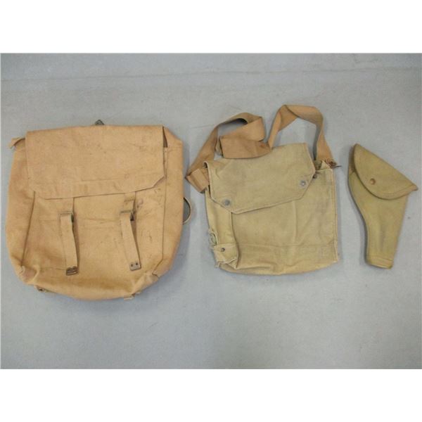 WWII CANADIAN P37 WEBBING LOT