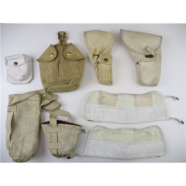 CANADIAN P37 WHITE WEBBING LOT