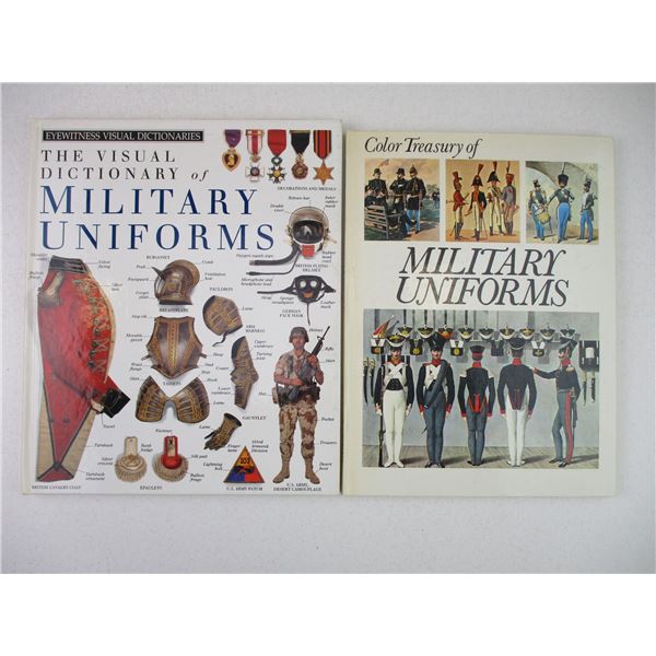 ASSORTED MILITARY UNIFORM BOOKS