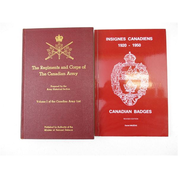 ASSORTED CANADIAN MILITARY BOOKS