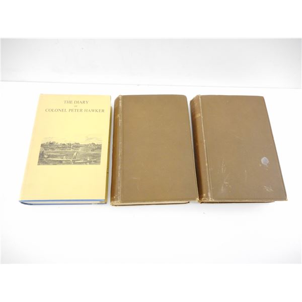 ASSORTED COLONEL PETER HAWKER DIARIES