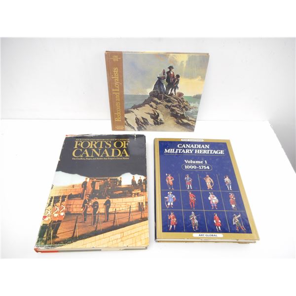 ASSORTED CANADIAN MILITARY BOOKS