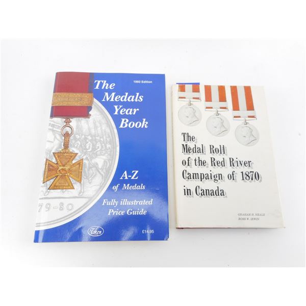 ASSORTED MEDAL RELATED BOOKS