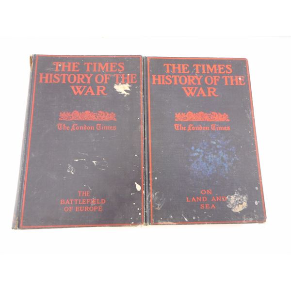 THE TIMES HISTORY OF THE WAR BOOKS