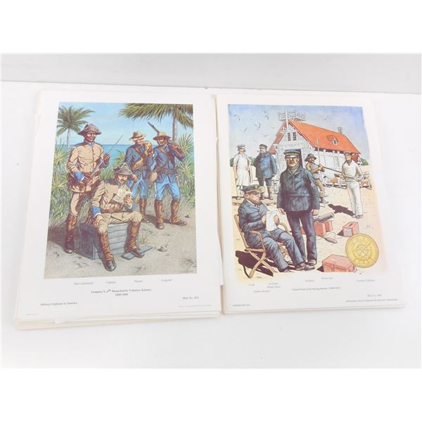 U.S. MILITARY UNIFORM PRINTS