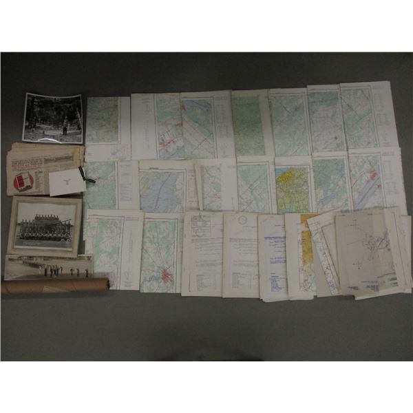ASSORTED MAPS, PICTURES, ETC.