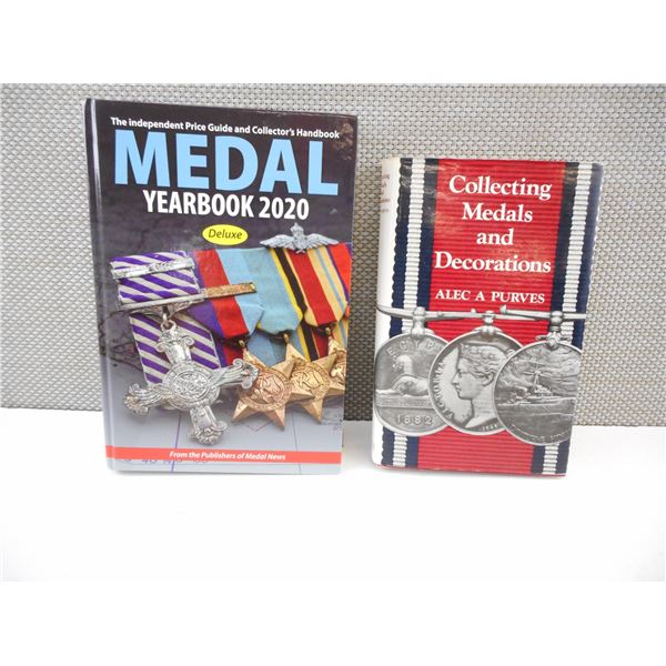 MEDAL COLLECTING BOOKS