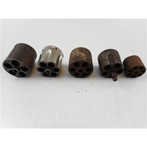 ASSORTED REVOLVER CYLINDERS